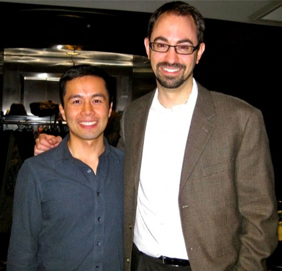 Steven Eng and Peter Mills at 